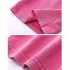 imageFlygo 2 Pack Boys Girls Cotton Shorts Acid Washed Active Pull On Jogger Shorts Kids Casual Athletic Loose Fit 514YGreenrose