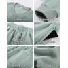 imageFlygo Women Sweat Set Sweatsuit Fleece 2 Piece Joggers Tracksuit Outfits Crop Sweatshirt Sweatpants SetsBean Green