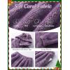 imageFlygo Girls Fuzzy Pants Set Crop Hoodie Bear Ear Two Piece Outfits Fluffy Sweatshirt and Fleece Pants SweatsuitPurple