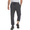 imageFlygo Mens Fleece Pants Winter Warm Joggers Pants Active Sherpa Lined SweatpantsDark Grey