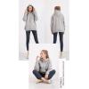 imageFlygo Womens Winter Hoodies Fleece Sherpa Lined Hooded Sweatshirt Heavyweight Warm Pullover Hoodie TopHooded Grey