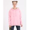 imageFlygo Womens Winter Hoodies Fleece Sherpa Lined Hooded Sweatshirt Heavyweight Warm Pullover Hoodie TopHooded Pink