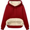 Hooded Wine Red
