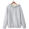 imageFlygo Hoodies for Women Winter Warm Sherpa Lined Fleece Pullover Hooded SweatshirtsGrey