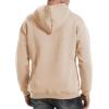 imageFlygo Mens Casual Fleece Sherpa Lined Hoodie Winter Warm Pullover Hooded SweatshirtCamel