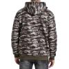 imageFlygo Mens Casual Fleece Sherpa Lined Hoodie Winter Warm Pullover Hooded SweatshirtCamogreen