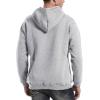 imageFlygo Mens Casual Fleece Sherpa Lined Hoodie Winter Warm Pullover Hooded SweatshirtGrey