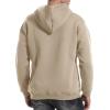 imageFlygo Mens Casual Fleece Sherpa Lined Hoodie Winter Warm Pullover Hooded SweatshirtKhaki