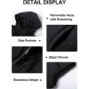 imageFlygo Puffer Vest Women Zip Up Sleeveless Winter Casual Stand Collar Padded Down Jacket Coat with PocketsHooded Black