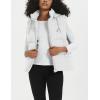 imageFlygo Puffer Vest Women Zip Up Sleeveless Winter Casual Stand Collar Padded Down Jacket Coat with PocketsHooded White