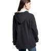 imageFlygo Sherpa Lined Winter Jackets for Women Fleece Hoodie Jacket Warm Fall Winter Toggle Duffle CoatsDark Grey