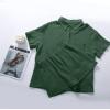 imageFlygo Womens Casual 2 Piece Outfits Cotton Linen Sets Button Down Oversized Shirt Shorts 2025 Pajama Lounge Beach SetArmy Green