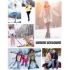 imageFlygo Womens Sherpa Lined Athletic Sweatpants Winter Active Joggers Fleece Pants02 Light GreyXXL