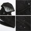 imageFlygo Womens Thicken Sherpa Lined Hooded Winter Coat Heavyweight Warm Fleece Lined Parka Plus Size Jacket OuterwearBlack