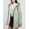imageFlygo Womens Thicken Sherpa Lined Hooded Winter Coat Heavyweight Warm Fleece Lined Parka Plus Size Jacket OuterwearMint Green