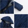 imageFlygo Womens Thicken Sherpa Lined Hooded Winter Coat Heavyweight Warm Fleece Lined Parka Plus Size Jacket OuterwearNavy