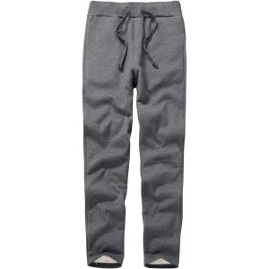imageFlygo Womens Warm Fleece Pants Sherpa Lined Sweatpants Active Running Joggers Pants03 Dark Grey Straight