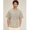 imageFlygo 2 Pack Mens Oversized TShirts Vintage Washed Tee Loose Fit Unisex Short Sleeve Casual Basic Graphic Tees Shirt TopsDarkgreykhaki