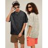 imageFlygo 2 Pack Mens Oversized TShirts Vintage Washed Tee Loose Fit Unisex Short Sleeve Casual Basic Graphic Tees Shirt TopsDarkgreykhaki