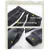 imageFlygo 3 Pack Boys Sweatpants Kids Active Joggers Athletic Casual Basic Pull On Pants with Pockets DrawstringBlackdarkgreynavy