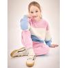 imageFlygo 3 Pack Boys Sweatpants Kids Active Joggers Athletic Casual Basic Pull On Pants with Pockets DrawstringBlacklightgreypink