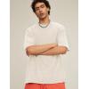 imageFlygo 3 Pack Men Oversized T Shirts Acid Washed Unisex Tee Loose Fit Short Sleeve Casual Streetwear Baggy Basic TopsGreykhakibeige