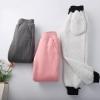 imageFlygo Girls Boys Fleece Joggers Sweatpants Sherpa Lined Winter Warm Elastic Waist Jogger Pants with PocketsBlack