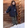 imageFlygo Girls Boys Fleece Joggers Sweatpants Sherpa Lined Winter Warm Elastic Waist Jogger Pants with PocketsDarkgrey