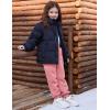 imageFlygo Girls Boys Fleece Joggers Sweatpants Sherpa Lined Winter Warm Elastic Waist Jogger Pants with PocketsPink