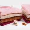 imageFlygo Girls Fuzzy Pants Set Fleece Outfits Winter Flannel Loose Fluffy Pullover Sweatshirt Top Pants SweatsuitRed