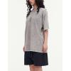imageFlygo Men Oversized T Shirts Acid Washed Unisex Tee Loose Fit Short Sleeve Casual Streetwear Baggy Basic TopsGrey
