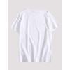 imageFlygo Mens Classic Cotton Summer Crewneck Short Sleeve TShirt Blouses TopsWhite