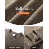 imageFlygo Mens Oversized TShirts Vintage 280G Heavy Cotton Streetwear Short Sleeve Solid Basic Tee Shirt Acid Wash TopsGrey Green