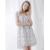 imageFlygo Nightgowns for Women Ruffle Sleeveless House Dresses Floral Print Sleep Dress Nightdress Sleepwear with PocketsLight Purple