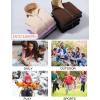 imageFlygo Unisex Boys Girls Fleece Jacket Hoodie Sherpa Lined Zip Up Hooded Sweatshirt Kids Winter JacketsBlack Grey