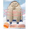 imageFlygo Unisex Boys Girls Fleece Jacket Hoodie Sherpa Lined Zip Up Hooded Sweatshirt Kids Winter JacketsLight Blue