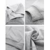 imageFlygo Unisex Boys Girls Hoodie Sweatshirt Full Zip Up Casual Long Sleeve Solid Jacket Kids Lightweight Outwear with PocketsLightgrey