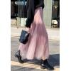 imageFlygo Womens High Waist ALine Tulle Long Midi Skirt Princess Tutu Party SkirtsPink