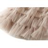 imageFlygo Womens Long Maxi Tulle Skirts A Line Ruffle High Waisted Tiered Layered Mesh Tutu Skirt PetticoatApricot