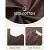 imageFlygo Womens Romper Short Sleeve Tee Rompers Crewneck Jumpsuit Back V Neck Casual Hot Shot One Piece Outfits with PocketsChocolate Chip