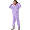 imageFlygo Girls Boys Fleece 2 Piece Outfits Pants Set Hoodies Sweatshirt and Jogger SweatpantsPurple