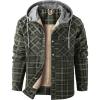02 Hooded Army Green