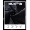 imageFlygo Mens Sweat Shorts Athletic Acid Washed Cotton Gym Short Elastic Waist Drawstring Workout Jogger Pants with PocketsBlack