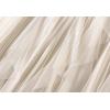 imageFlygo Womens A Line Ruffle Tulle Midi Skirt High Waisted Fairy Long Mesh Tutu SkirtsApricot