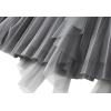 imageFlygo Womens A Line Ruffle Tulle Midi Skirt High Waisted Fairy Long Mesh Tutu SkirtsGrey