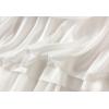 imageFlygo Womens A Line Ruffle Tulle Midi Skirt High Waisted Fairy Long Mesh Tutu SkirtsWhite