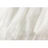 imageFlygo Womens A Line Ruffle Tulle Midi Skirt High Waisted Fairy Long Mesh Tutu SkirtsWhite