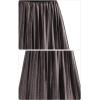 imageFlygo Womens ALine Elastic High Waisted Pleated Flared Vintage Midi Swing SkirtBlack