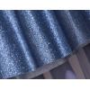 imageFlygo Womens Elastic Waist ALine Tulle Skirt Mesh Layers Gradient Color Shiny Pleated Swing SkirtsBlue