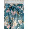 imageFlygo Womens High Waist Pleated Chiffon Boho Floral Flowy Midi SkirtFlower 1